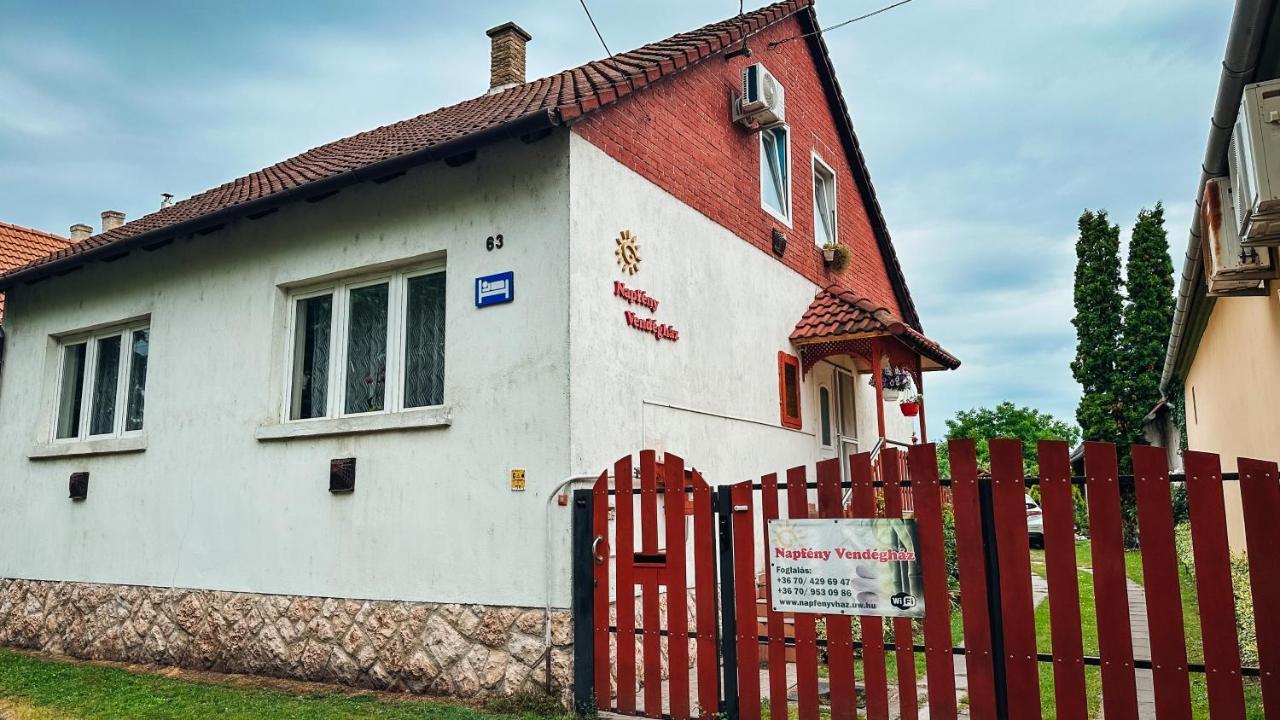 Napfeny Vendeghaz Hotel Gyor Ngoại thất bức ảnh